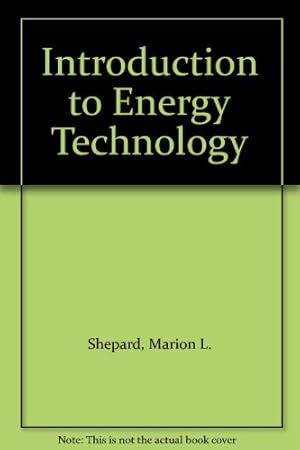 Imagen del vendedor de Introduction to Energy Technology a la venta por WeBuyBooks