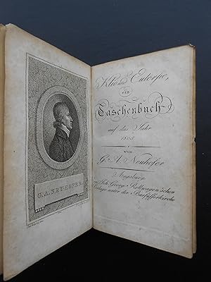 Imagen del vendedor de KLIO UND EUTERPE, EIN TASCHENBUCH AUF DAS JAHR 1805. a la venta por J. R. Young