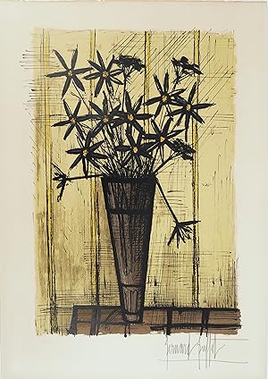 Image du vendeur pour Bernard BUFFET : Bouquet de fleurs, 1958 - Lithographie originale, signe mis en vente par Artfever
