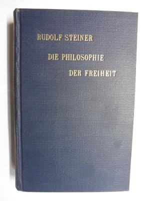 Bild des Verkufers fr DIE PHILOSOPHIE DER FREIHEIT. zum Verkauf von Antiquariat am Ungererbad-Wilfrid Robin