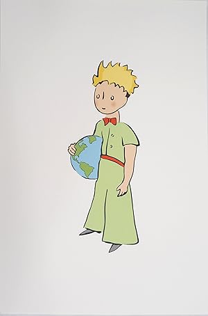 Image du vendeur pour Antoine DE SAINT-EXUPERY : Ecologie : Le Petit Prince gardien de plante, Lithographie mis en vente par Artfever