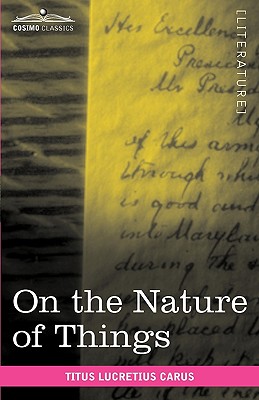 Imagen del vendedor de On the Nature of Things (Paperback or Softback) a la venta por BargainBookStores