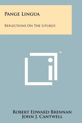 Immagine del venditore per Pange Lingua: Reflections on the Liturgy (Paperback or Softback) venduto da BargainBookStores