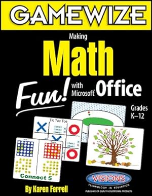 Bild des Verkufers fr GameWize: Making Math Fun With Microsoft Office zum Verkauf von WeBuyBooks