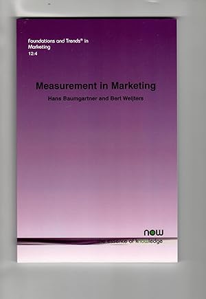 Measurement in Marketing (Foundations and Trends(r) in Marketing)
