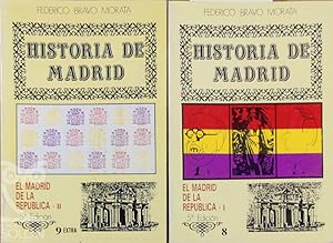 Imagen del vendedor de Historia de Madrid -8-9 - El Madrid de la Repblica I-II a la venta por LIBRERA SOLN