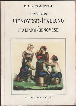 Seller image for Dizionario Genovese-Italiano - Gaetano Frisoni for sale by libreria biblos