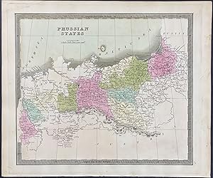 Image du vendeur pour Map of Russia mis en vente par Trillium Antique Prints & Rare Books