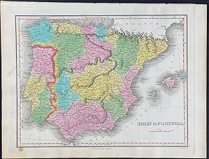 Map of Spain & Portugal