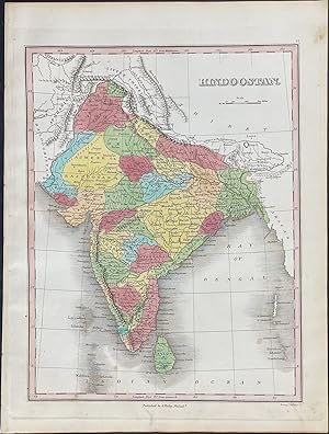 Map of Hindoostan or India