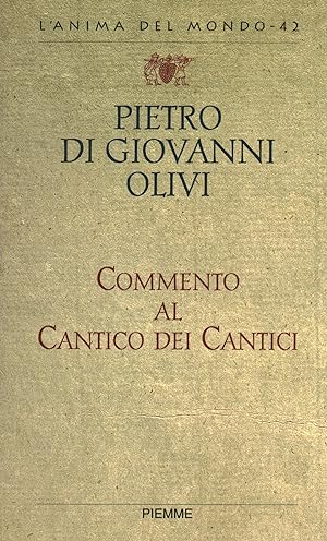 Bild des Verkufers fr Commento al Cantico dei cantici zum Verkauf von Di Mano in Mano Soc. Coop