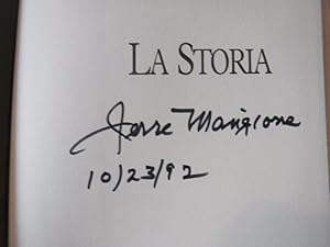 La Storia: Five Centuries of the Italian American Experience (SIGNED)