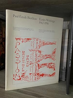 Bild des Verkufers fr PAUL-EMILE BORDUAS ECRITS/WRITINGS 1942-1958 zum Verkauf von MAPLE RIDGE BOOKS