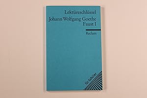 Bild des Verkufers fr JOHANN WOLFGANG GOETHE, FAUST I. zum Verkauf von INFINIBU KG