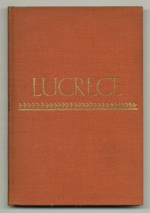 Seller image for Lucrece for sale by Between the Covers-Rare Books, Inc. ABAA