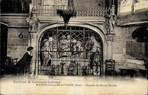 Ansichtskarte / Postkarte Marseille en Beauvaisis Oise, Kapelle Saintes-Hosties