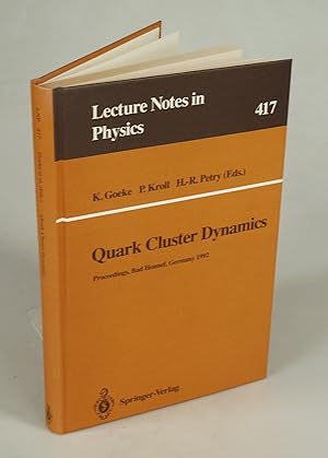 Seller image for Quark Cluster Dynamics. for sale by Antiquariat Dorner