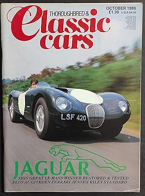 Rivista Thoroughbred & Classic Cars n.1 - Vol.14 - October 1986