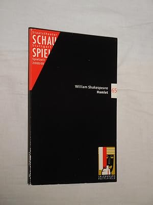 Seller image for Programmbuch 65 Staatstheater Stuttgart/ Salzburger Festspiele 2000/01. HAMLET von Shakespeare. Regie: Martin Kusej, Bhnenbild: Martin Zehetgruber, Kostme: Bettina Walter. Mit Samuel Weiss (Hamlet), Johanna Wokalek (Ophelia), Marcus Calvin, Renate Jett, Bernhard Baier, Andreas Schlager, Werner Wlbern, Judith Engel, Katja Uffelmann for sale by Fast alles Theater! Antiquariat fr die darstellenden Knste