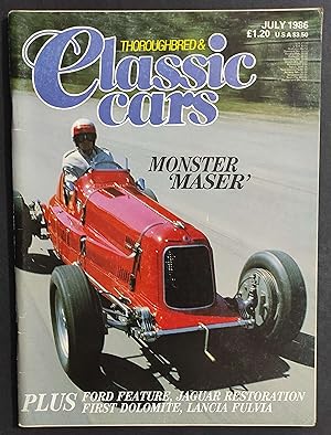 Rivista Thoroughbred & Classic Cars n.10 - Vol.13 - July 1986
