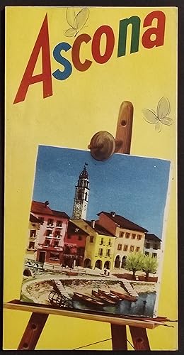 Depliant Ascona con Pianta - Lago Maggiore - Svizzera