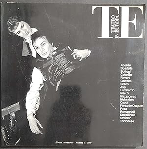 Rivista Trimestrale Teatro in Europa - n.5 - 1989