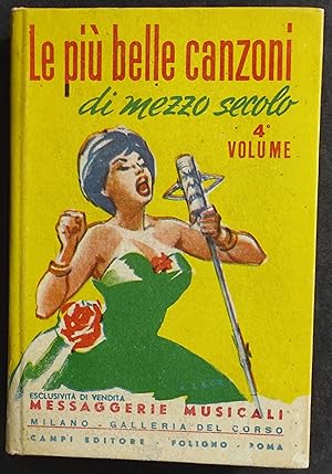 Le Più Belle Canzoni di Mezzo Secolo - Messaggerie Musicali - 4° Volume - 1961