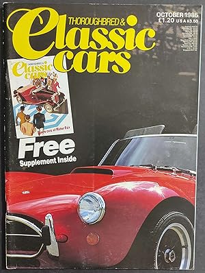 Rivista Thoroughbred & Classic Cars n.1 - Vol. 13 - October 1985