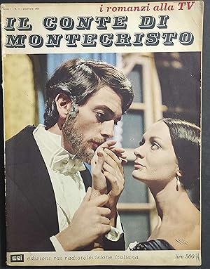 I Romanzi alla TV - Anno I N.1Il Conte di Montecristo - A. Dumas - Ed. ERI - 1966
