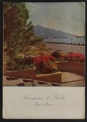 Depliant Campione d'Italia - Lago di Lugano