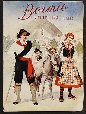 Depliant Bormio - Valtellina m.1225 - 1949