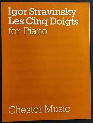 Spartito Stravinsky - Les Cinq Doigts For Piano - Ed. Chester