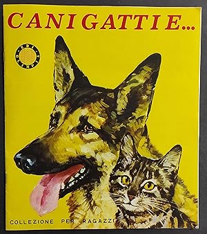 Cani e Gatti - Collezione per Ragazzi - Ed. Olimpia - Album Figurine non completo - 1975