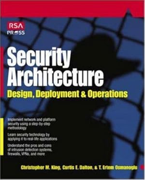 Seller image for Security Architecture: Design, Deployment and Operations for sale by WeBuyBooks