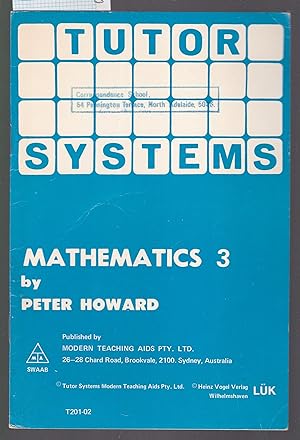Tutor Systems : Mathematics 3 : For Use with Tutor Systems 24 Tile Pattern Board