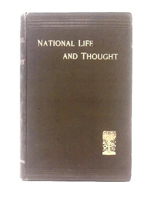 Bild des Verkufers fr National Life and Thought zum Verkauf von World of Rare Books
