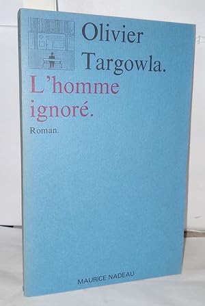 Imagen del vendedor de L'Homme ignor a la venta por Librairie Albert-Etienne
