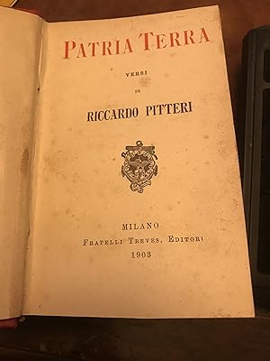 Patria Terra. Versi di R.P.