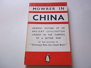 Imagen del vendedor de Mowrer in China. a la venta por Carmarthenshire Rare Books