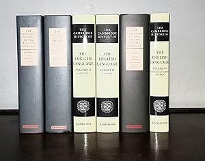 Imagen del vendedor de THE CAMBRIDGE HISTORY OF THE ENGLISH LANGUAGE Volume I The Beginnings to 1066, Volume II 1066-1476, Volume III 1476-1776, Volume IV 1776-1997, Volume V English in Britain and Overseas, Volume VI English in North America a la venta por Rothwell & Dunworth (ABA, ILAB)