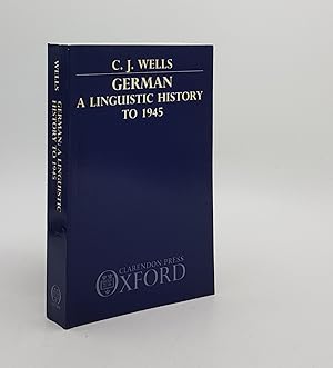 Seller image for GERMAN A Linguistic History to 1945 for sale by Rothwell & Dunworth (ABA, ILAB)