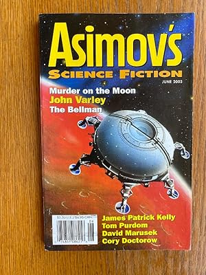 Image du vendeur pour Asimov's Science Fiction June 2003 mis en vente par Scene of the Crime, ABAC, IOBA
