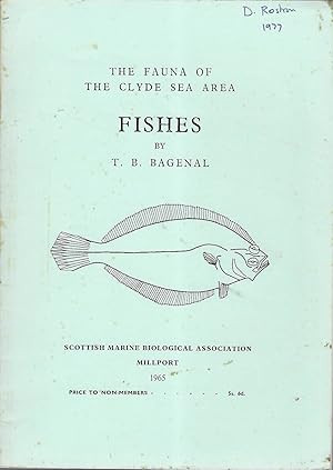 Bild des Verkufers fr Fauna of the Clyde Sea Area. Fishes zum Verkauf von PEMBERLEY NATURAL HISTORY BOOKS BA, ABA