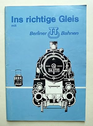 Ins richtige Gleis mit Berliner TT Bahnen Spielwaren und Sportartike - Expoert-Import. Volkseigen...