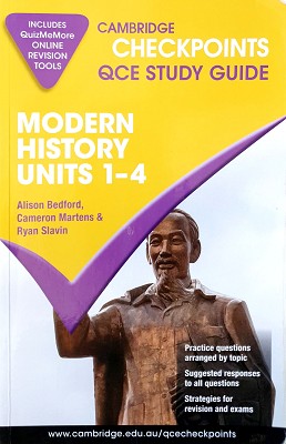 Image du vendeur pour Cambridge Checkpoints QCE Modern History Units 1-4 mis en vente par Marlowes Books and Music