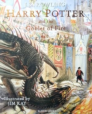 Bild des Verkufers fr Harry Potter And The Goblet Of Fire: Illustrated Edition zum Verkauf von Marlowes Books and Music