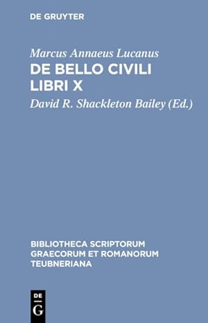Immagine del venditore per De Bello Civili -Language: latin venduto da GreatBookPricesUK