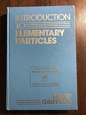Imagen del vendedor de Introduction to elementary particles a la venta por Third Mantis Books