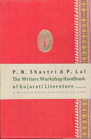 Seller image for Writers Workshop Handbook of Gujarati Literature Volume One for sale by PERIPLUS LINE LLC