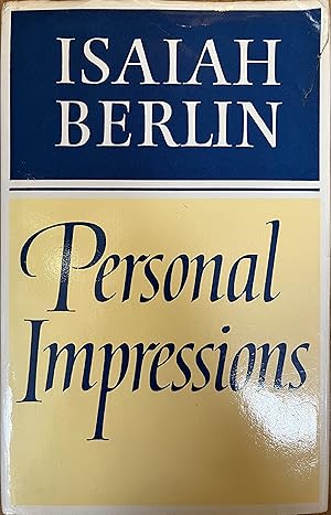 Seller image for Personal Impressions for sale by Object Relations, IOBA